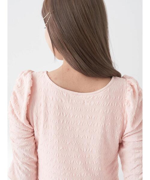 earth music&ecology（アースミュージックアンドエコロジー）の「やわらかカットソーレイヤード見えワンピース（ワンピース・レディース・ミント/ピンク/ブラック/アイボリー/ブルー・FREE）」の9枚目の写真