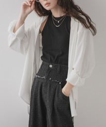 rectangle（レクタングル）の「ラッシュガードオーバーサイズシャツ【UVケア】【水陸両用/ラッシュガード】【軽量】【イージーケア】（ラッシュガード）」