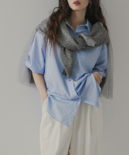 セール】ラッシュガードオーバーサイズシャツ【UVケア】【水陸