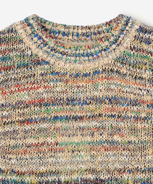 Coohem（コーヘン）の「COOHEM | マルチボーダーニットベスト WOMEN（ベスト・レディース・ホワイト系その他/ベージュ系その他・F）」の5枚目の写真