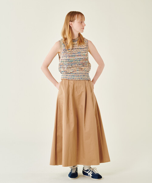 Coohem（コーヘン）の「COOHEM | マルチボーダーニットベスト WOMEN（ベスト・レディース・ホワイト系その他/ベージュ系その他・F）」の19枚目の写真