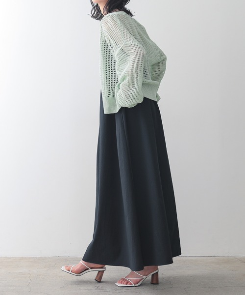 Haat ボレロ カーディガン【サイズ2 M相当】【メッシュ】【イッセイ