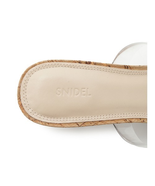 今季 snidel スナイデル バリエミュール　L SNIDEL（スナイデル）の「バリエミュール（サンダル）」 - WEAR