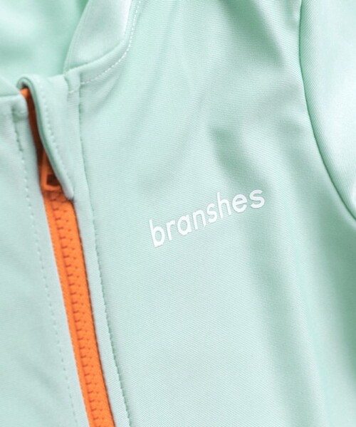 BRANSHES(ブランシェス)の「【水着/SWIM】長袖ラッシュガード(ラッシュガード・キッズ・ブラック/ライトグリーン・150/120/130/110/100/140)」の13枚目の写真