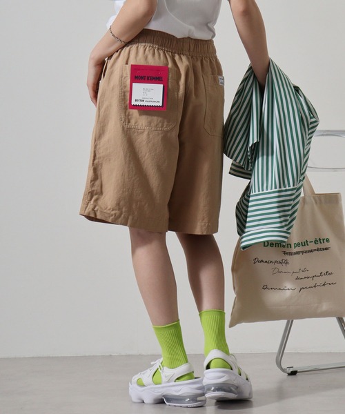 MONT KEMMEL COTTON LINEN TWILL EASY SHRORTS（その他パンツ）｜MONT KEMMEL（モンケメル）