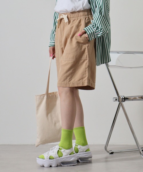 MONT KEMMEL(モンケメル)の「MONT KEMMEL COTTON LINEN TWILL EASY SHRORTS(その他パンツ・メンズ・ベージュ/ネイビー・38/40)」の15枚目の写真