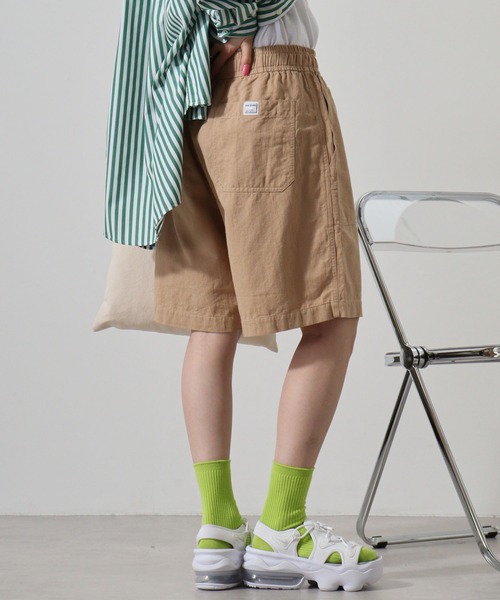 MONT KEMMEL(モンケメル)の「MONT KEMMEL COTTON LINEN TWILL EASY SHRORTS(その他パンツ・メンズ・ベージュ/ネイビー・38/40)」の14枚目の写真