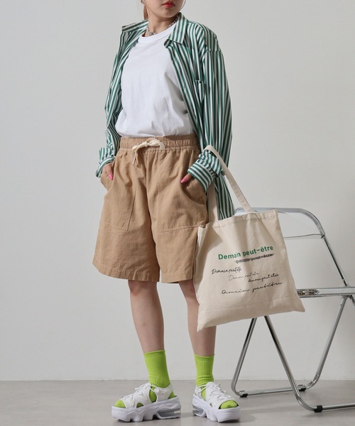 MONT KEMMEL(モンケメル)の「MONT KEMMEL COTTON LINEN TWILL EASY SHRORTS(その他パンツ・メンズ・ベージュ/ネイビー・38/40)」の16枚目の写真