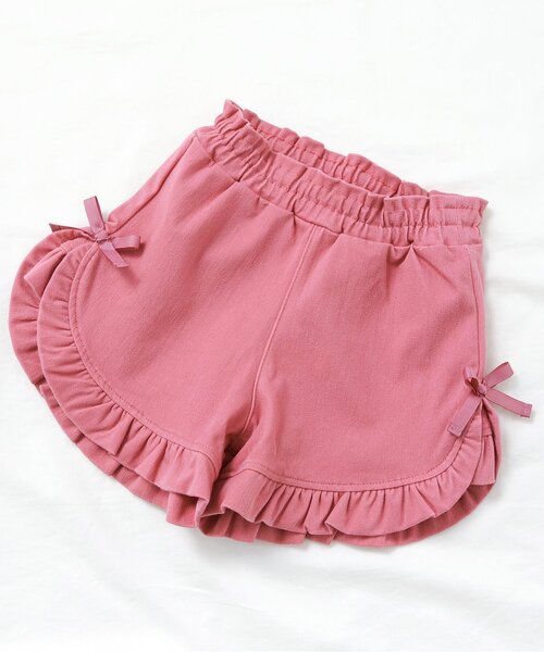 apres les cours(アプレレクール)の「【WEB限定・接触冷感】もっとひんやりフリルカットパンツ(その他パンツ・キッズ・ブルー/ピンク/サックスブルー/アイボリー/チャコール・100/140/130/120/110/90/80)」の5枚目の写真