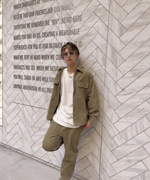 FLEX（フレックス）の「square wide 2 sunglasses / スクエア ワイド サングラス（サングラス・レディース・グレー/ブルー/ブラウン/ブラック系/ブラック×ホワイト・FREE）」の8枚目の写真