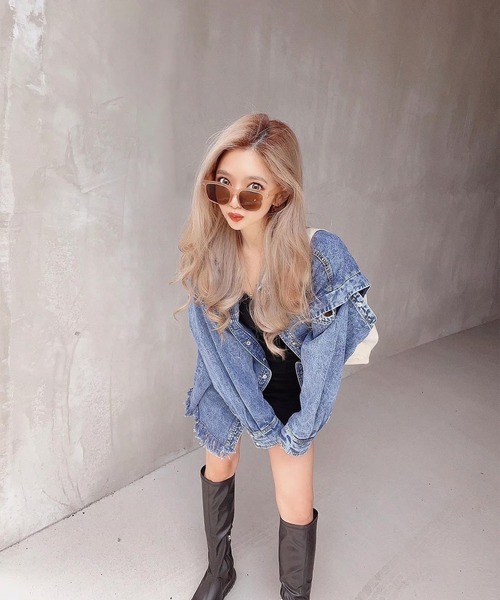 square wide 2 sunglasses / スクエア ワイド サングラス（サングラス