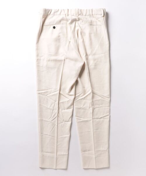 soe（ソーイ）の「soe/ソーイ/Tapered Trousers（その他パンツ・メンズ・ホワイト/ネイビー・2/1）」の3枚目の写真
