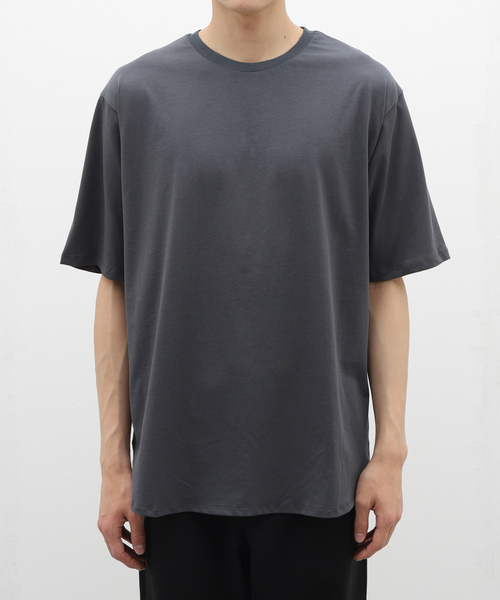 417 EDIFICE(フォーワンセブンエディフィス)の「レイヤード テンジク ラウンドTシャツ(Tシャツ/カットソー・メンズ・ブラック/ホワイト/ブルー/ライトグレー・SMALL/MEDIUM/LARGE)」の1枚目の写真