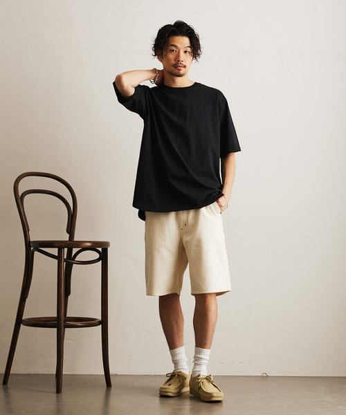 417 EDIFICE(フォーワンセブンエディフィス)の「レイヤード テンジク ラウンドTシャツ(Tシャツ/カットソー・メンズ・ブラック/ホワイト/ブルー/ライトグレー・SMALL/MEDIUM/LARGE)」の7枚目の写真