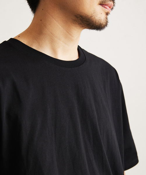 417 EDIFICE(フォーワンセブンエディフィス)の「レイヤード テンジク ラウンドTシャツ(Tシャツ/カットソー・メンズ・ブラック/ホワイト/ブルー/ライトグレー・SMALL/MEDIUM/LARGE)」の14枚目の写真