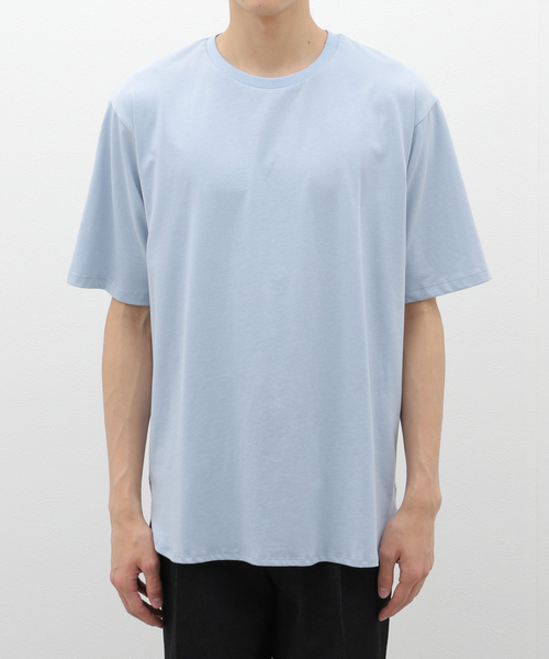 417 EDIFICE(フォーワンセブンエディフィス)の「レイヤード テンジク ラウンドTシャツ(Tシャツ/カットソー・メンズ・ブラック/ホワイト/ブルー/ライトグレー・SMALL/MEDIUM/LARGE)」の12枚目の写真