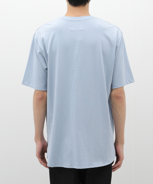 417 EDIFICE(フォーワンセブンエディフィス)の「レイヤード テンジク ラウンドTシャツ(Tシャツ/カットソー・メンズ・ブラック/ホワイト/ブルー/ライトグレー・SMALL/MEDIUM/LARGE)」の10枚目の写真