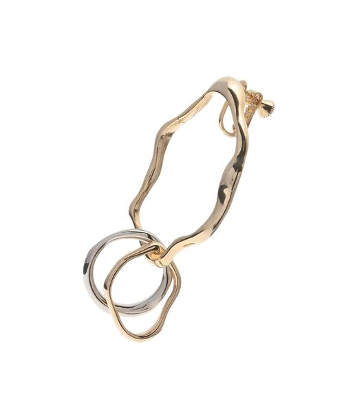 LAGUNAMOON（ラグナムーン）の「ミックスモダンパーツイヤリング（イヤリング・レディース・その他1・FREE）」の2枚目の写真