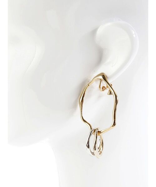 LAGUNAMOON（ラグナムーン）の「ミックスモダンパーツイヤリング（イヤリング・レディース・その他1・FREE）」の7枚目の写真