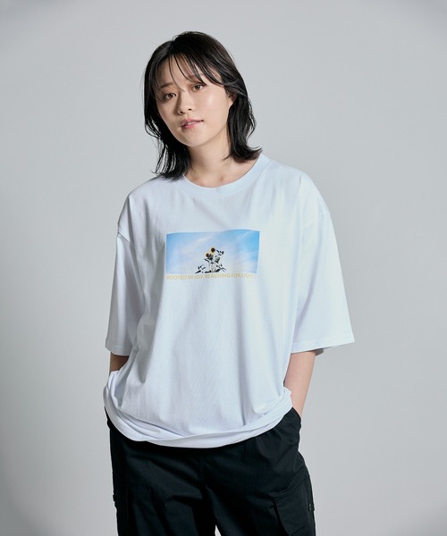 ZOZOTOWN限定】Organic cotton photo graphic BIG T(UNISEX
