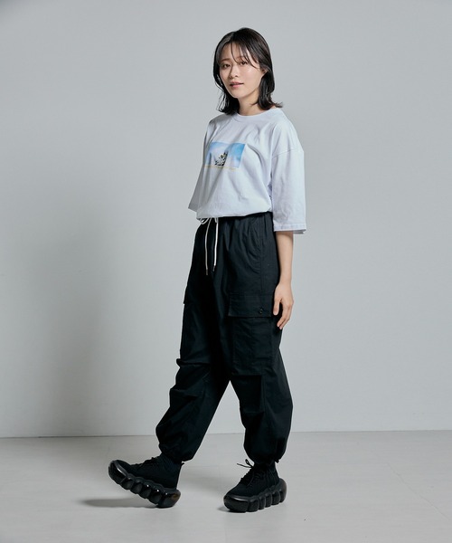 L.H.P（エルエイチピー）の「【ZOZOTOWN限定】Organic cotton photo graphic BIG T(UNISEX)/lhpays（Tシャツ/カットソー・レディース・ホワイト/ブラック・S/M/L/XL）」の5枚目の写真