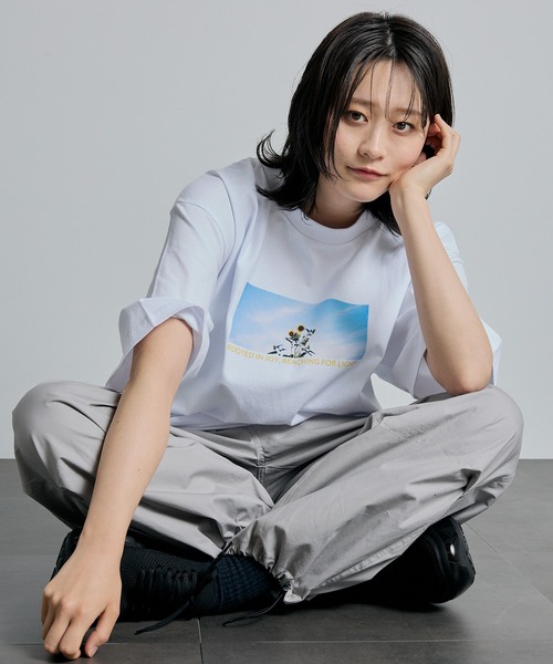 ZOZOTOWN限定】Organic cotton photo graphic BIG T(UNISEX