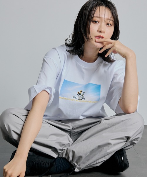 ZOZOTOWN限定】Organic cotton photo graphic BIG T(UNISEX