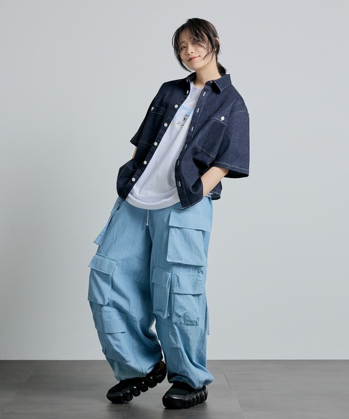 ZOZOTOWN限定】Organic cotton photo graphic BIG T(UNISEX
