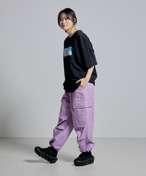 L.H.P（エルエイチピー）の「【ZOZOTOWN限定】Organic cotton photo graphic BIG T(UNISEX)/lhpays（Tシャツ/カットソー・レディース・ホワイト/ブラック・S/M/L/XL）」の16枚目の写真