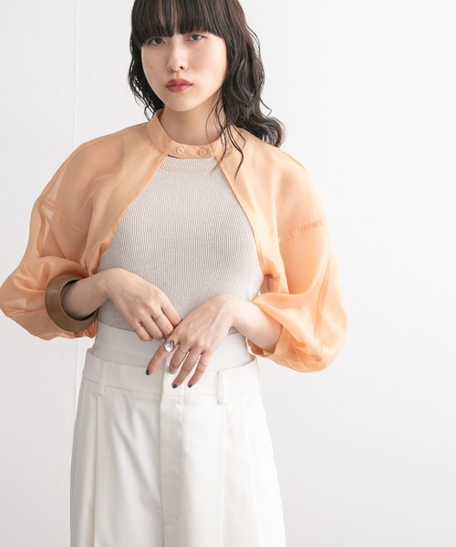 KBF(ケイビーエフ)の「コクーンスリーブパーツ(シャツ/ブラウス・レディース・オレンジ系その他/ネイビー・ONE)」の3枚目の写真