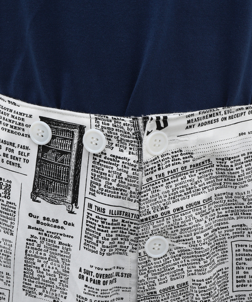 JOURNAL STANDARD(ジャーナルスタンダード)の「ニュースペーパー オーバーイージーパンツ(その他パンツ・メンズ・ホワイト・MEDIUM/LARGE)」の10枚目の写真