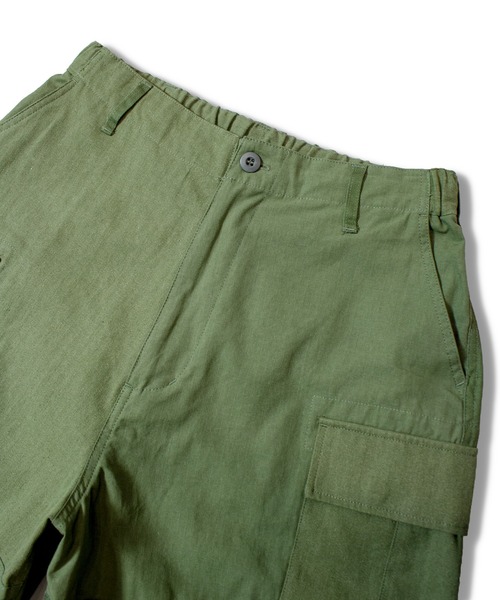 JACKROSE（ジャックローズ）の「BAYCANT 3素材ｶｰｺﾞｼｮｰﾂ（カーゴパンツ・メンズ・カーキ/ブラック・XL/L/M）」の5枚目の写真