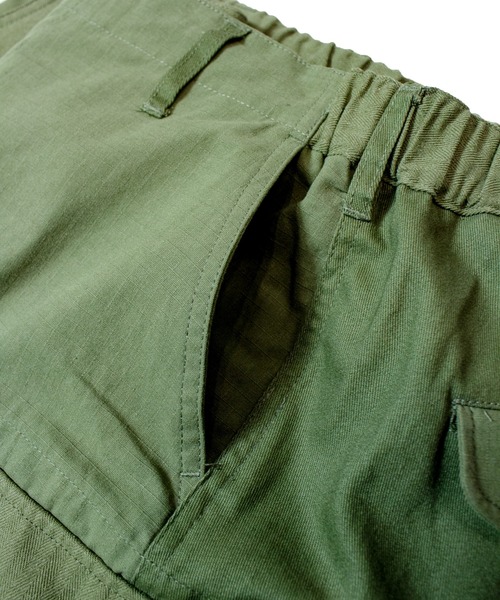 JACKROSE（ジャックローズ）の「BAYCANT 3素材ｶｰｺﾞｼｮｰﾂ（カーゴパンツ・メンズ・カーキ/ブラック・XL/L/M）」の6枚目の写真