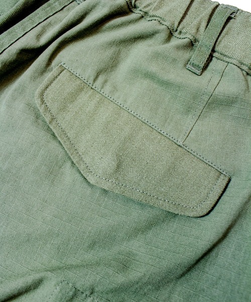 JACKROSE（ジャックローズ）の「BAYCANT 3素材ｶｰｺﾞｼｮｰﾂ（カーゴパンツ・メンズ・カーキ/ブラック・XL/L/M）」の9枚目の写真