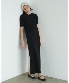 セール】【LEJA】ビジューストーンボレロベロアスリットIラインドレス