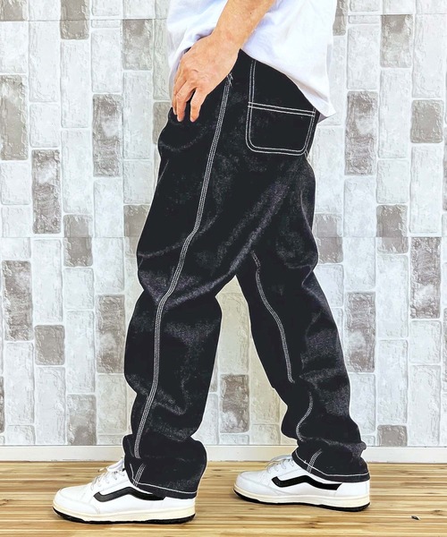 Carhartt WIP リラックスストレート ワークデニムパンツ Carhartt カーハート WIP リラックスストレートワークデニム