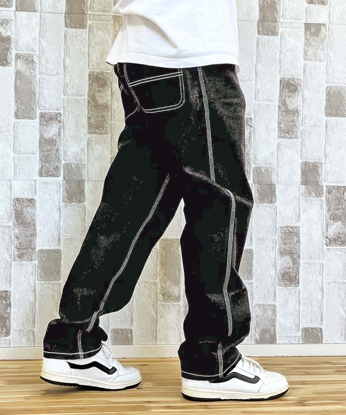 Carhartt WIPリラックス デニム パンツ black washed 送料関税込 Carhartt WIPリラックス デニム パンツ black washed 送料関税込