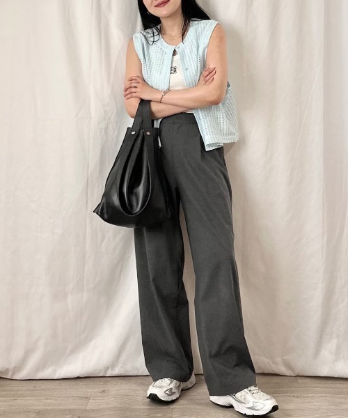 Formeque（フォルミーク）の「【Formeque】3wayメッシュカーディガン（カーディガン/ボレロ・レディース・アイボリー/ブラック/ライトブルー・FREE）」の20枚目の写真