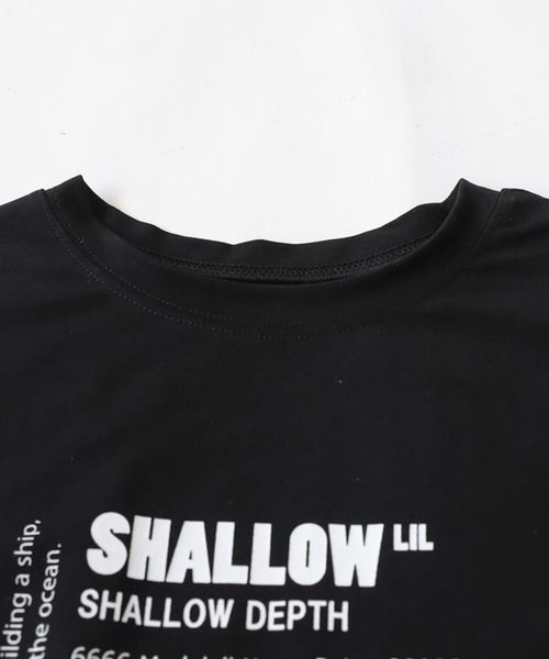 antiqua（アンティカ）の「ロゴTシャツ（Tシャツ/カットソー・レディース・ブラック/ホワイト・ONESIZE）」の8枚目の写真