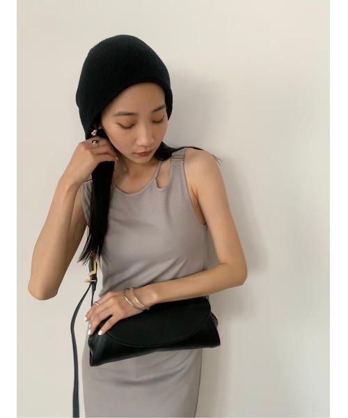 DRWCYS（ドロシーズ）の「カットアウトリブワンピース（ワンピース・レディース・ブラック/グレー・FREE）」の16枚目の写真