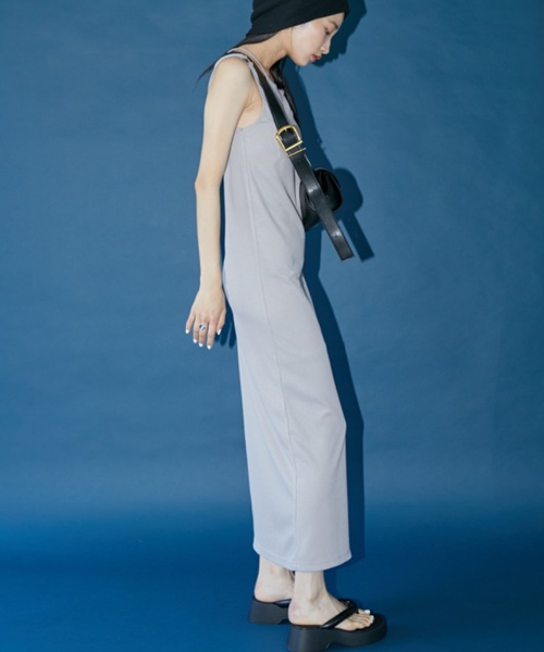 DRWCYS（ドロシーズ）の「カットアウトリブワンピース（ワンピース・レディース・ブラック/グレー・FREE）」の7枚目の写真