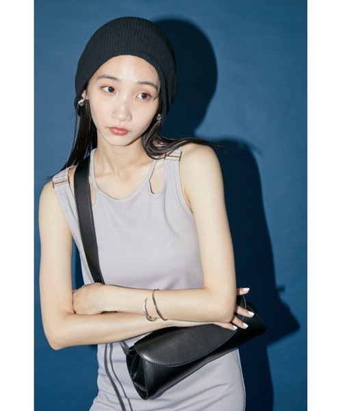 DRWCYS（ドロシーズ）の「カットアウトリブワンピース（ワンピース・レディース・ブラック/グレー・FREE）」の10枚目の写真