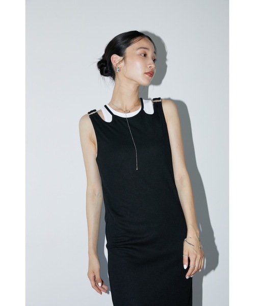 DRWCYS（ドロシーズ）の「カットアウトリブワンピース（ワンピース・レディース・ブラック/グレー・FREE）」の21枚目の写真