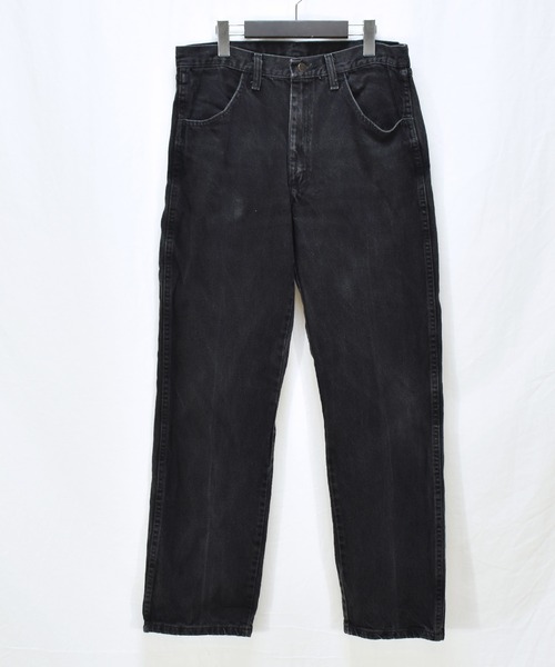 VINTAGE(ヴィンテージ)の「【ヴィンテージ古着】RUSTLER / ラスラー デニムパンツ ブラックデニム(デニムパンツ・メンズ・ブラック・34)」の4枚目の写真