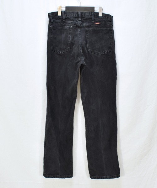 VINTAGE(ヴィンテージ)の「【ヴィンテージ古着】RUSTLER / ラスラー デニムパンツ ブラックデニム(デニムパンツ・メンズ・ブラック・34)」の5枚目の写真