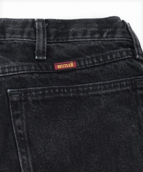 VINTAGE(ヴィンテージ)の「【ヴィンテージ古着】RUSTLER / ラスラー デニムパンツ ブラックデニム(デニムパンツ・メンズ・ブラック・34)」の6枚目の写真