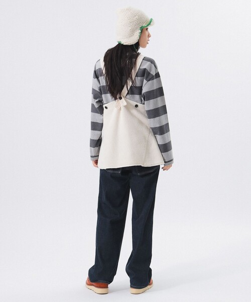 BEAMS BOY（ビームスボーイ）の「スイム アレンジ ベスト（ベスト・レディース・ネイビー/ホワイト系その他7・ONE SIZE）」の3枚目の写真