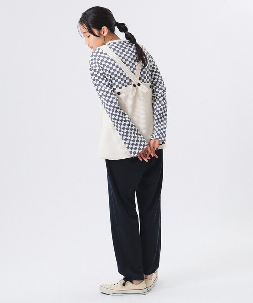 BEAMS BOY（ビームスボーイ）の「スイム アレンジ ベスト（ベスト・レディース・ネイビー/ホワイト系その他7・ONE SIZE）」の7枚目の写真