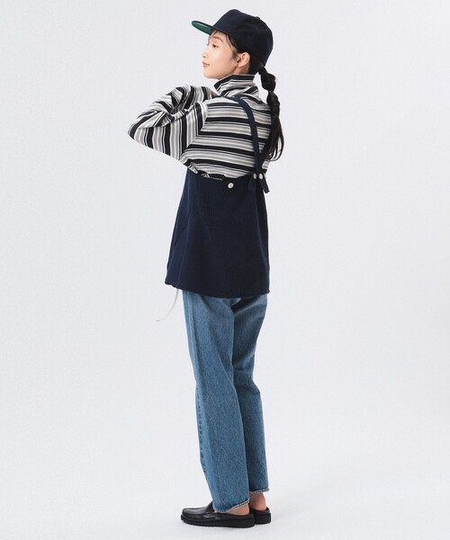 BEAMS BOY（ビームスボーイ）の「スイム アレンジ ベスト（ベスト・レディース・ネイビー/ホワイト系その他7・ONE SIZE）」の12枚目の写真