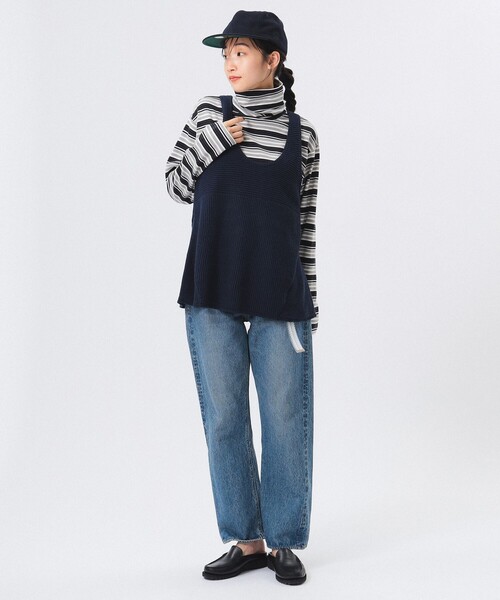 BEAMS BOY（ビームスボーイ）の「スイム アレンジ ベスト（ベスト・レディース・ネイビー/ホワイト系その他7・ONE SIZE）」の13枚目の写真